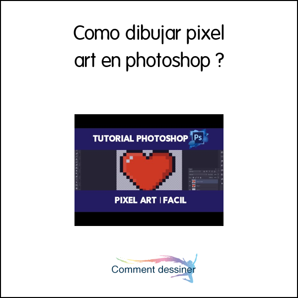 Como dibujar pixel art en photoshop